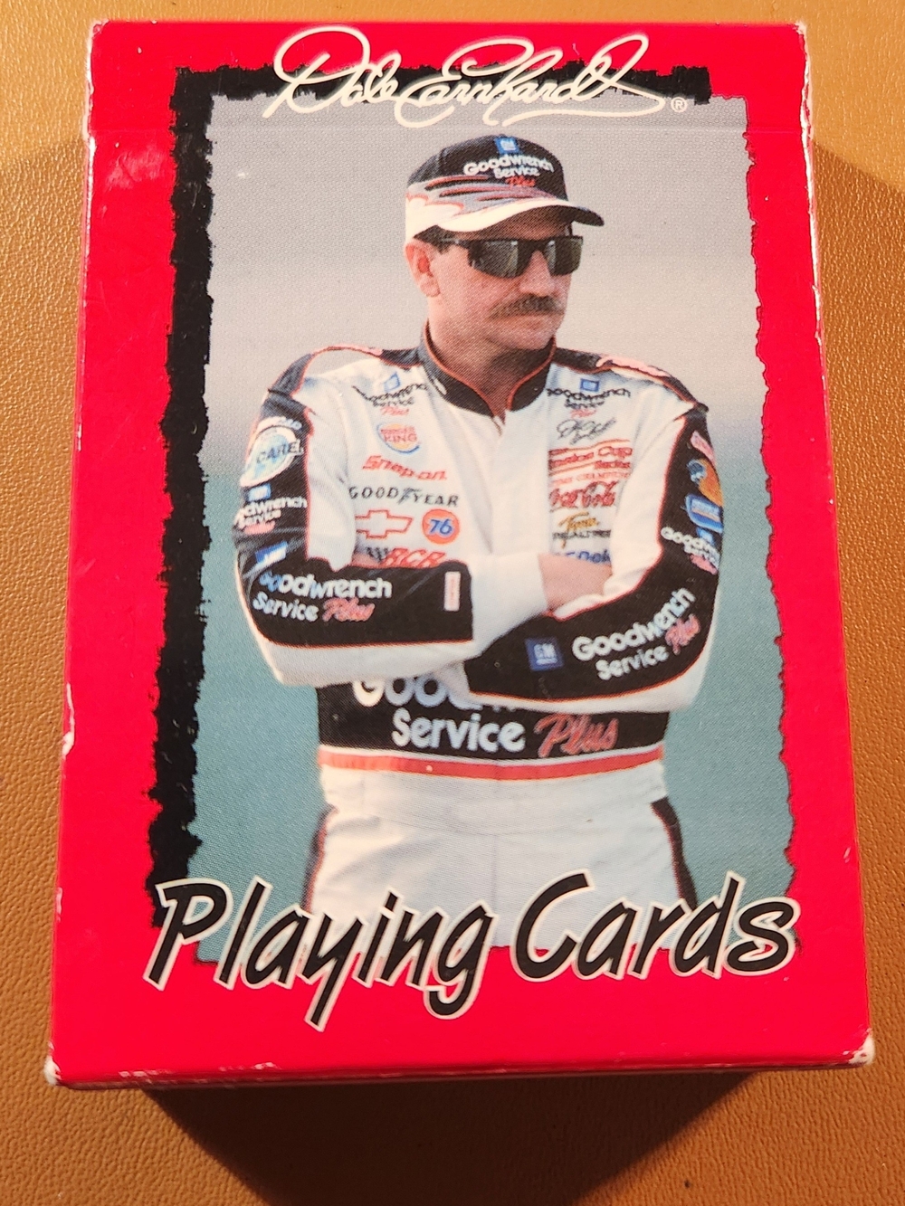 Goodwrench Racing Playing Cards - White & Black